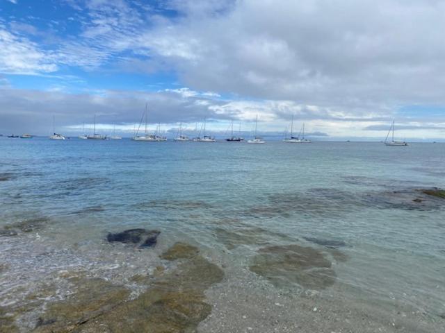 Appartement Residence Le Goulvars-Plage Du Goviro กีเบอรง ภายนอก รูปภาพ