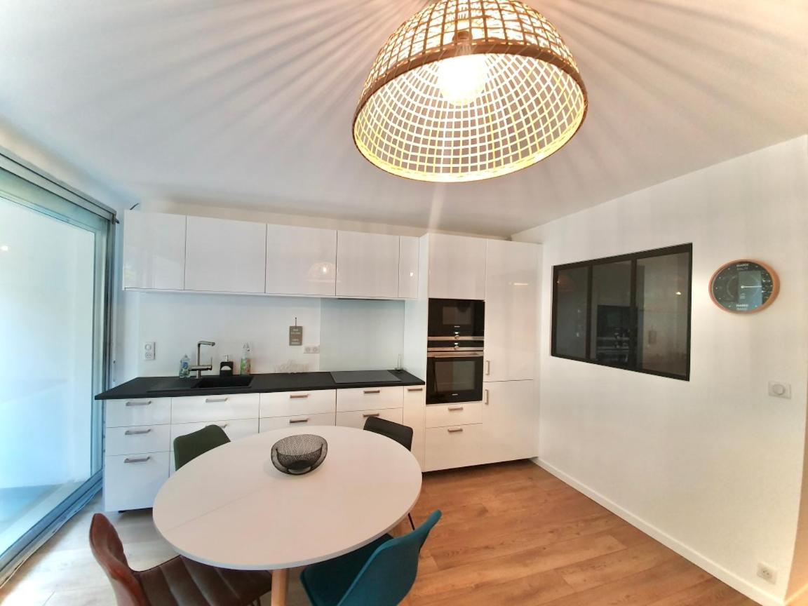 Appartement Residence Le Goulvars-Plage Du Goviro กีเบอรง ภายนอก รูปภาพ